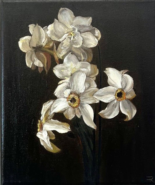 Study of Flowers by Henri Fantin-Latours